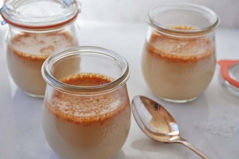 Salted Caramel Pot de Creme There's Always Pizza